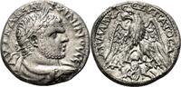 Roman Provincial Tetradrachm CARACALLA AR Tetradrachm. VF+. Sidon mint. SCARCE! -