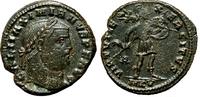 Roman Empire Follis GALERIUS MAXIMIANUS AE Follis. EF-. Cyzicus mint. VIRTVS EXERCITVS - Mars. -
