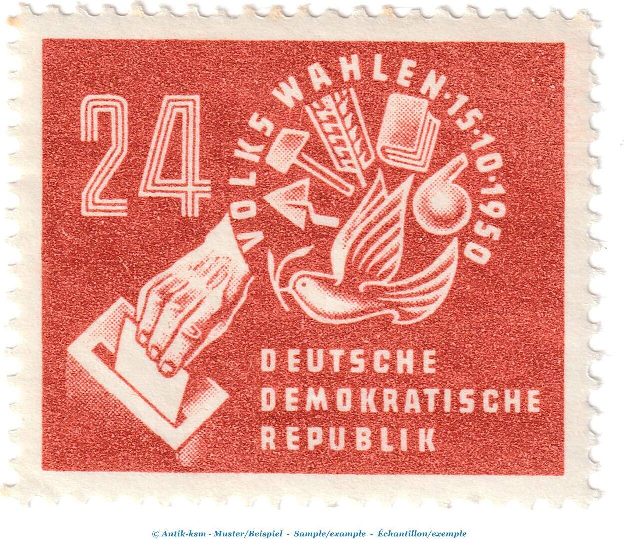 24-pfennig-ddr-briefmarke-24-pf-1950-mi-275-postfrisch-volkswahlen