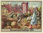 Serienscheine DE 75 Pf. Nr.1 Gangelt , Notgeld 75 Pfennig Schein Nr.1 unc-kfr. M-G 406.1 , Westfalen 1921 1 to 1-
