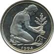 50 Pf. 50 Pfennig Kursmmünze 1994 D -Bundesrepublik Deutschland- vz-stgl , J.384 -0688- please judge by the pictures