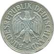 1 Mk. 1 Mark Kursmmünze 1955 G -Bundesrepublik Deutschland- s-ss , J.385 -0711- please judge by the pictures