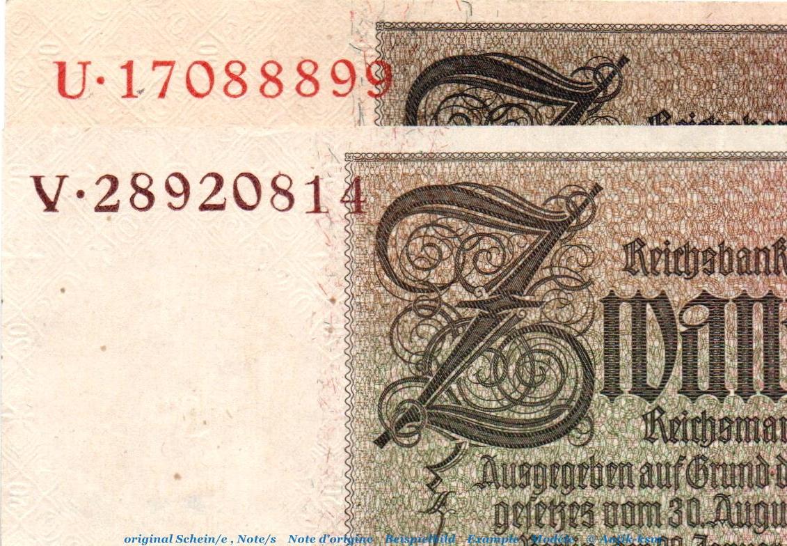Wer War Auf Dem 20 Mark Schein Weimarer Republik 20 Mark, Fehldruck ?? Reichsbanknote, 20 Mark Schein