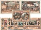 Serienscheine DE 7 Scheine kpl. Notgeld Gemeinde Stützerbach 1287.1 , Set mit 7 Scheinen in kfr. von 1921 , TH -