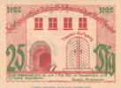 Seriennotgeld Deutschland Notgeld Schweidnitz 25 Pfennig Notgeld Stadttheater Schweidnitz 1210.1.a , 25 Pfennig Schein in kfr. o.D. SLN -