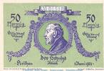 Notgeld DE 50 Pf. Nr.3 Notgeld Gemeinde Keilhau 683.2.a , 50 Pfennig Schein Nr.3 in kfr. von 1921 , TH -