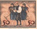 Serienscheine DE 50 Pf. Nr.3 Notgeld Bauernserie Altenburg 21.4 , 50 Pfennig Schein Nr.3 in kfr von 1921 , TH -