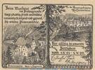 Serienscheine DE 25 Pf. Notgeld Posenmühle Bucha 196.1.c , 25 Pfennig Schein in kfr. von 1921, Thüringen -