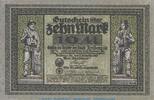Großnotgeld 1918 DE 10 Mk. Freiberg , Notgeld 10 Mark Schein in kfr. Bühn 1753.2 Sachsen 1918 Grossnotgeld -