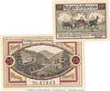 Notgeld DE 2 Scheine kpl. Notgeld Gemeinde Gräfenroda 462.1 , Set mit 2 Scheinen in kfr. o.D. Thüringen -