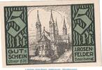 Notgeld DE 5 Pf. Notgeld J.Rosenfelder Bamberg 62.1.b , 5 Pfennig Schein in kfr. o.D. Bayern -