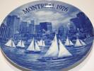 Kanada Wandteller/Sammelteller - Olympic Games Montreal 1976, Kanada - 19,5 cm -