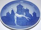 Moskau Wandteller/Sammelteller - XXII Olympiade in Moskau 1980, Russland - 20,5 cm -