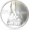 DDR 5 Mk. Katharinenkirche Kursmünze DDR , 5 Mark Münze -Katharinenkirche- von 1989 , bfr. vz. , Jäger 843 -