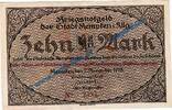 Großnotgeld 10 Mk. Kempten , Banknote 10 Mark Schein in gbr. Geiger 269.02 , Grossnotgeld 1918 -