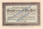 Wertbeständig 42 Gold Pf. Berlin Britz , Banknote 42 Pfennig Gold Schein in kfr. Müller 0390.2 Wertbeständ -