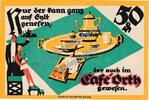 Notgeld 50 Pf. Westerland M-G 1416.1.a , Notgeld 50 Pfennig Schein in kfr. o.D. Schleswig -