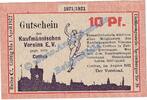 Serienscheine DE 10 Pf. -C- Cottbus , Notgeld 10 Pfennig Schein -C- in kfr. M-G 243.1 Brandenburg von 1921 -