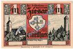 Notgeld De 1 Mk. --BLANKO-- Ziesar , Notgeld 1 Mark Schein --blanko-- in kfr. M-G 1473.1.c , Brandenburg o.D -