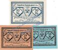 Notgeld De 3 Scheine kpl. Freystadt , Notgeld Set mit 3 Scheinen in kfr. Tieste 1985.05.01-03 , WPR 1920 -