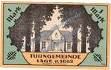 Notgeld De 1 Mk. Nr.1 Lage , Notgeld -Turngemeinde- 1 Mark Schein Nr.1 in kfr. M-G 758.1 , NRW 1921 -