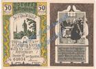 Notgeld De 50 Pf. Nr.1 Recklinghausen , Notgeld 50 Pfennig Schein Nr.1 in kfr. M-G 1103.1.a , NRW 1921 -