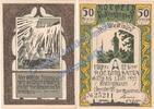 Notgeld De 50 Pf. Nr.5 Recklinghausen , Notgeld 50 Pfennig Schein Nr.5 in kfr. M-G 1103.1.a , NRW 1921 -
