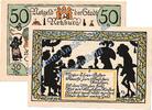 Notgeld De 50 Pf. Nr.5 Rehburg , Notgeld 50 Pfennig Schein Nr.5 in kfr. M-G 1107.1 , Niedersachsen 1921 -