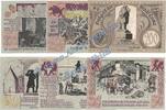 Serienscheine DE 6 Scheine kpl. Lucka , Notgeld Set mit 6 Scheinen in kfr. M-G 816.1 , Thüringen von 1921 -