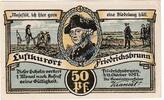 Notgeld De 50 Pf. Nr.4 -o.Sign- Friedrichsbrunn , Notgeld 50 Pfennig Nr.4 -o.Sign.- in kfr. M-G 394.2 , SA 1921 -