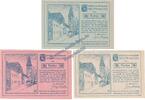 3 Scheine kpl. o.D. Notgeld AT Oftering , Notgeld Set mit 3 Scheinen in kfr. K-K 706.a-c , Oberösterreich o.D. 1 bis 1-