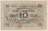 Inflation De. 1 Mio. Mk. Bonn , Banknote 1 Million Mark Schein in gbr. Keller 520.c-h , Rheinland 1923 -