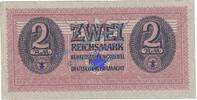 2 Mark Schein 1942 deutsche Wehrmacht Banknote , 2 Mark Schein in kfr. DWM-7, Ros.506, M.37, Wehrmacht - 3. Reich 1- bis 2