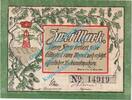 Notgeld De 2 Mk. Westerland Sylt , Notgeld 2 Mark Schein in kfr. M-G 1418.1.b , Schleswig 1920 -