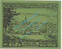 Serienscheine DE 50 Pf. Nr.2 Oberheldrungen , Notgeld 50 Pfennig Nr.2 -grün- in kfr. M-G 995.1 Thüringen 1921 -