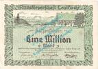 Großnotgeld Inflation 1 Mio. Mk. Leutkirch , Notgeld 1 Million Mark Schein in gbr. Keller 3241.b Württemberg 1923 -