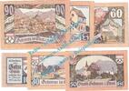 Notgeld AT 6 Scheine kpl. Schwaz i.T. Notgeld Set mit 6 Scheinen in kfr. K-K 983... Tirol o.D. -
