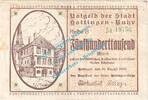Inflation DE 500.000 Mk. Hattingen , Notgeld 500.000 Mark Schein in gbr. Keller 2265.a , Westfalen 1923 -