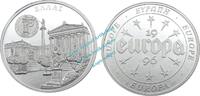 Griechenland Feinsilber Medaille Europa 1996 -Griechenland Akademie d. Wissenschaften- stgl-pp , 0134 -