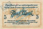 Großnotgeld 1918 5 Mk. Eisleben , Notgeld 5 Mark Schein in kfr.E , Geiger 123.12 , Sachsen Anhalt 1918 -