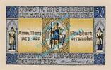 Serienscheine DE 50 Pf. Nr.2 Stassfurt , Notgeld 50 Pfennig Schein Nr.2 in kfr. M-G 1256.3.a , Sachsen Anhalt -