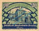 20 Pf. Nr.4 o.D. Notgeld DE Breslau , Notgeld 20 Pfennig Nr.4 -Glücksmann- in kfr. M-G 187.1 , Schlesien o.D 1 bis 1-