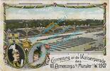 Westfalen Münster , AK-PK , Motiv -Kaiserparade VII Armeekorps 1907- gel. 1907 , Westfalen -