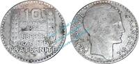 Frankreich - France 10 Francs Frankreich - France , 10 Francs Silber Münze von 1932 -Laureate- KM.878 -