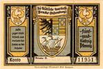 Notgeld DE 75 Pf. --ohne Bst.-- Brake , Notgeld 75 Pfennig --Konto Ohne Bst.-- unc-kfr. M-G 149.1.b , NDS o.D. -