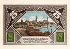Serienscheine DE 75 Pf. Nr.8 Lübeck , Notgeld 75 Pfennig Schein Nr.8 unc-kfr. M-G 826.9 , Schleswig von 1921 -