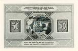 Serienscheine DE 50 Pf. Nr.1 Lübeck , Notgeld 50 Pfennig Schein Nr.1 unc-kfr. M-G 826.1 , Schleswig von 1921 -