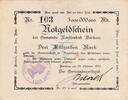 Inflation 1923 DE 3 Mia. Mk. Borkum , Banknote 3 Milliarden Mark -C- gbr. Keller 535... Niedersachsen 1923 -