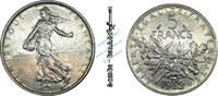 Frankreich 5 Francs Kursmünze Frankreich , 5 Francs 1962 -Semeuse- , ss-vz , KM.926 -0149- -