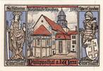Serienscheine DE 1 Mk. Nr.1 Philippsthal , Notgeld 1 Mark Schein Nr.1 unc-kfr. M-G 1058.1 , Hessen von 1921 -